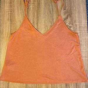 Forever 21 tie strap tank top